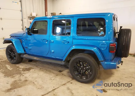 2023 Jeep Wrangler 4-Door High Altitude 4X4 из США, поврежденный, VIN 1C4HJXEN7PW668821